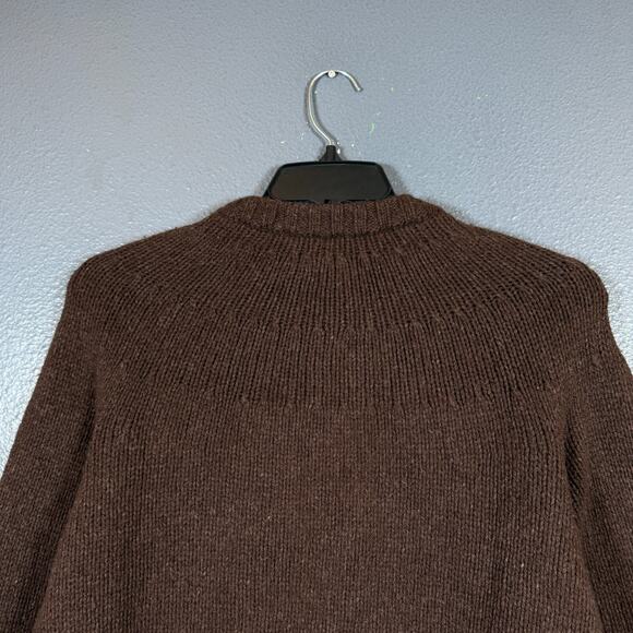 Number Nine 2 men’s brown wool full zip Japan sweater Avant Garde - Picture 8 of 16